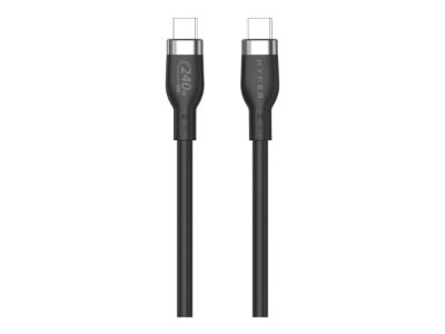 1M Silicone 240W USB-C Charging Cable, USB-C to USB-C