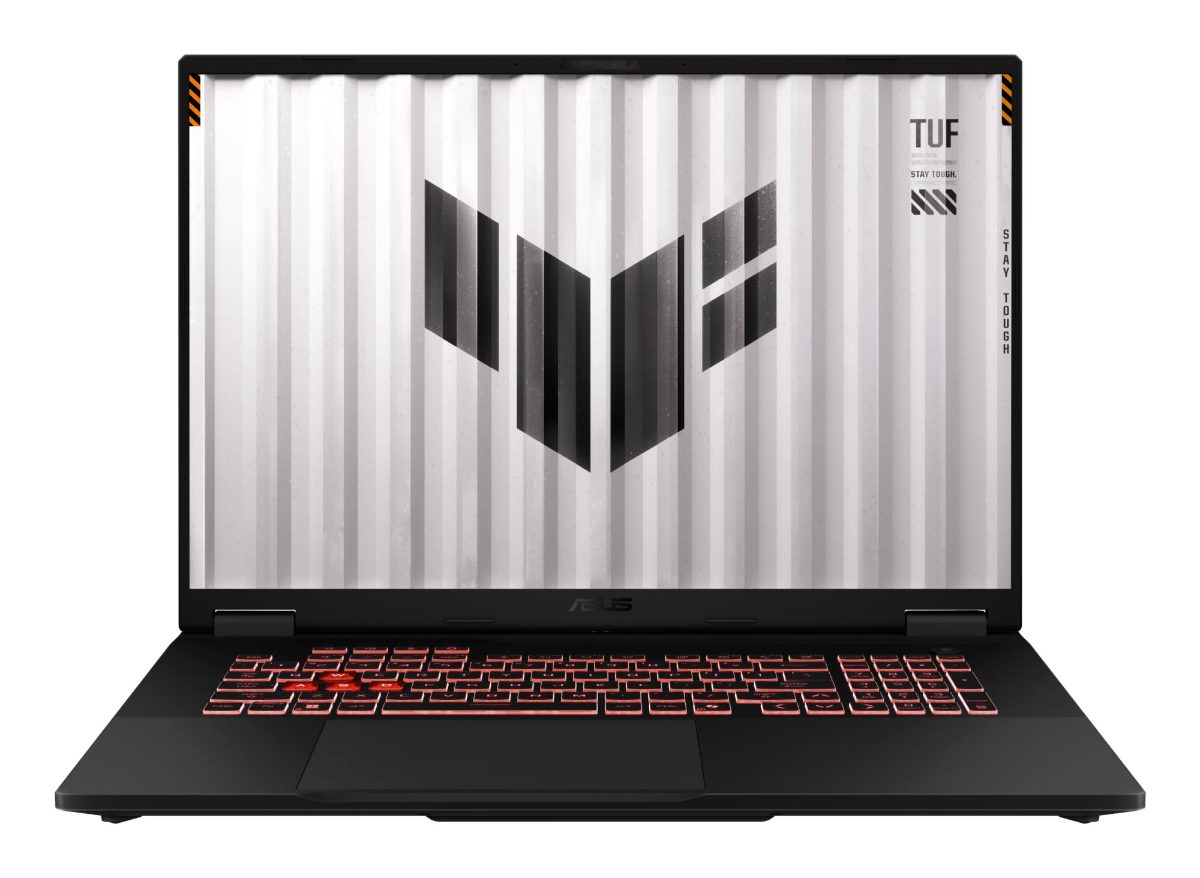 Notebook, ASUS, TUF, FA808UP-S9007W, CPU AMD RyzenT 7, 260, 3.8 GHz, 18 ", 2560 x 1600 pixels, RAM 32 GB, DDR5-SDRAM, SSD 1000 GB, Discrete graphics NVIDIA GeForce RTX 5070, 8 GB, On-board graphics Yes, Numeric keypad Yes, OS installed Windows 11 Home, Colour Grey, Weight 2.6 kg, 5600 MHz, 90NR0NL1-M004R0