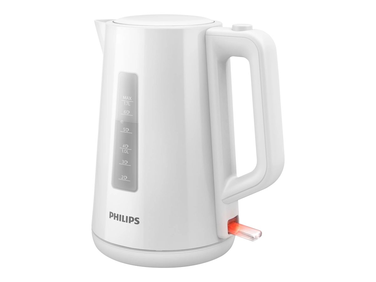 PHILIPS tējkanna 1.7 l, balts/zils