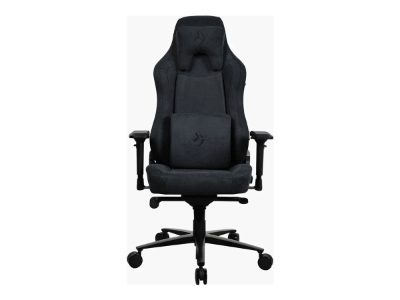 Arozzi Vernazza SuperSoft, Gaming Chairs, Frame material: Metal; Wheel base: Aluminium; Upholstery: Microfiber fabric made with very fine synthetic fibers, Pure Black