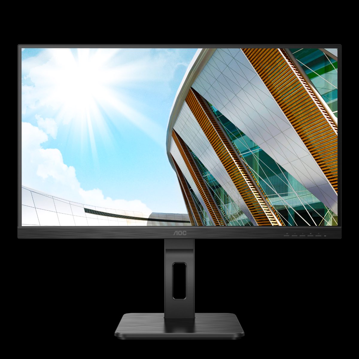 LED Monitor, 27P2Q, 27 ", IPS, FHD, 16:9, 75 Hz, 4 ms, 1920 x 1080, 250 cd/m², Headphone out (3.5mm), HDMI ports quantity 1, Black, Warranty 36 month(s)