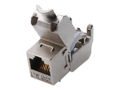 CAT 6A Keystone Module, Shielded, Tool-free Mounting Connection, DN-93615