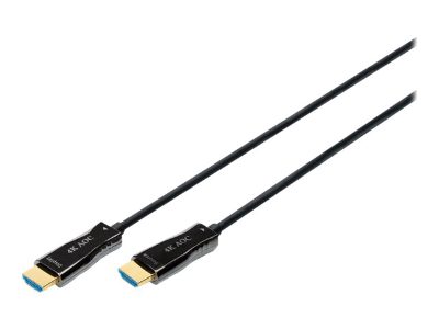 HDMI AOC Hybrid-Fiber Connection Cable, AK-330125-100-S, HDMI Male (type A), HDMI to HDMI, 10 m