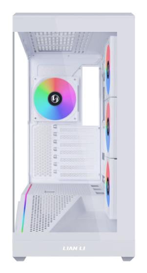 Case, LIAN LI, ATX/micro ATX/Mini-ITX/EATX, White, Midi Tower, PC, G99.V100RW.01