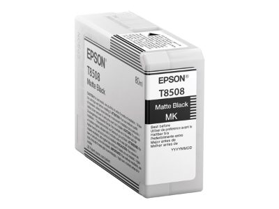 Epson T85080N ink, Matte Black, Epson T85080N, Ink cartridge, Matte black