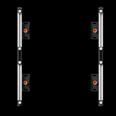 EDBAK ULS2337 UniversalLED System for 2 cabinets 600 x 337.5, Black