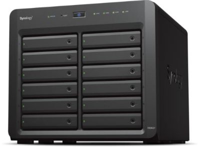 Tower NAS, DS2422+, Up to 12 HDD/SSD Hot-Swap, AMD Ryzen, Ryzen V1500B Quad Core, Processor frequency 2.2 GHz, 4 GB, DDR4