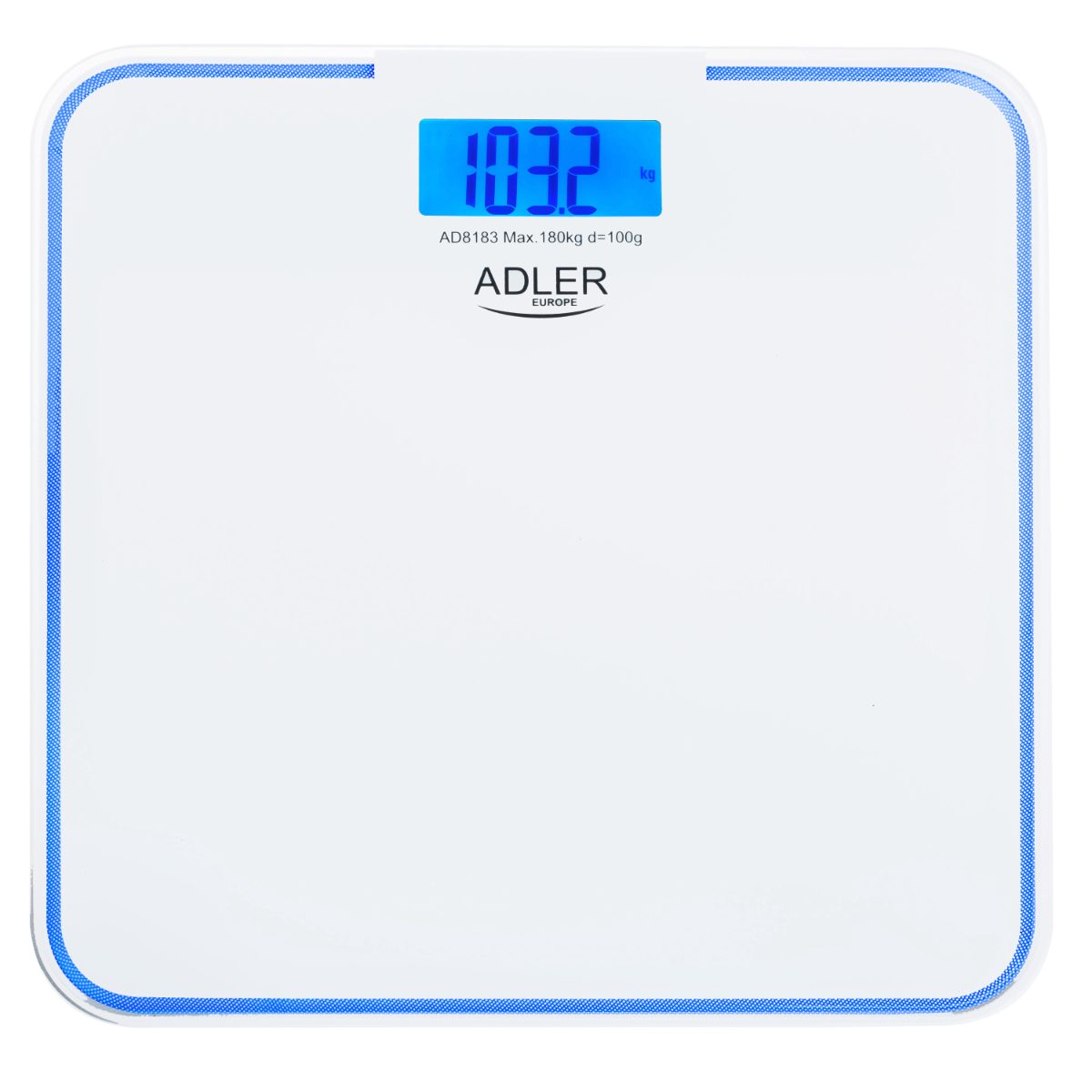 Bathroom Scale, AD 8183, Maximum weight (capacity) 180 kg, Accuracy 100 g, White