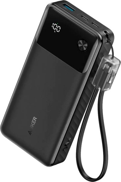 Anker Power Bank, B2B - Europe (excluded UK plug), 30 W, A1384G11, 20000 mAh, Black