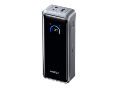 Anker Prime power bank - USB, 2 x USB-C - 300 Watt, 26250 mAh, Black