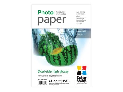 High Glossy dual-side Photo Paper, 220 g/m², A4