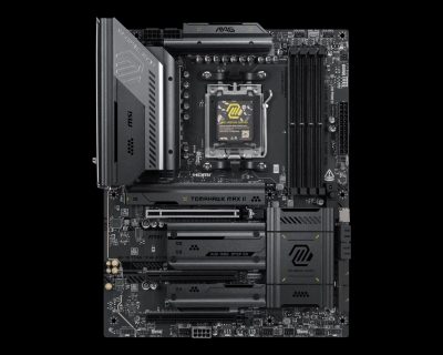 MSI MAG B850 TOMAHAWK MAX WIFI II, Processor family AMD, Processor socket AM5, DDR5, Supported hard disk drive interfaces SATA, M.2, Number of SATA connectors 4