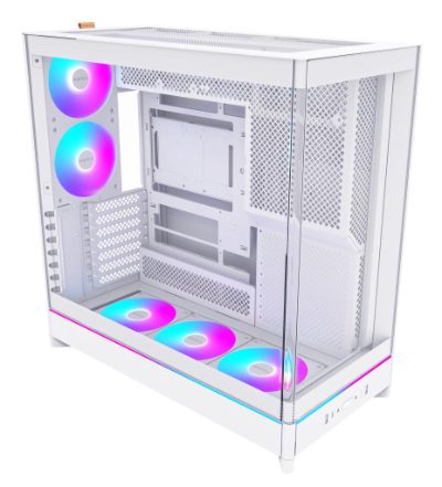 Case, MONTECH, HS02 PRO, MidiTower, Case product features Removeable HDD basket/Transparent panel, Not included, ATX, MicroATX, MiniITX, Colour White, HS02PRO(W)