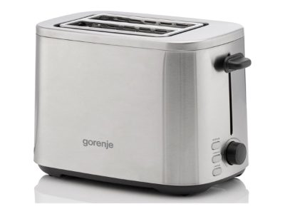 Gorenje Toaster, T800DS, Number of slots 2, Housing material Stainless steel