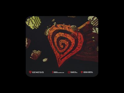Genesis Ancient Stone of Genesis, Mouse pad, 210 x 250 x 2.5 mm, Multicolor