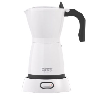 Electric Moka Coffe Maker, CR 4415w, 480 W, White