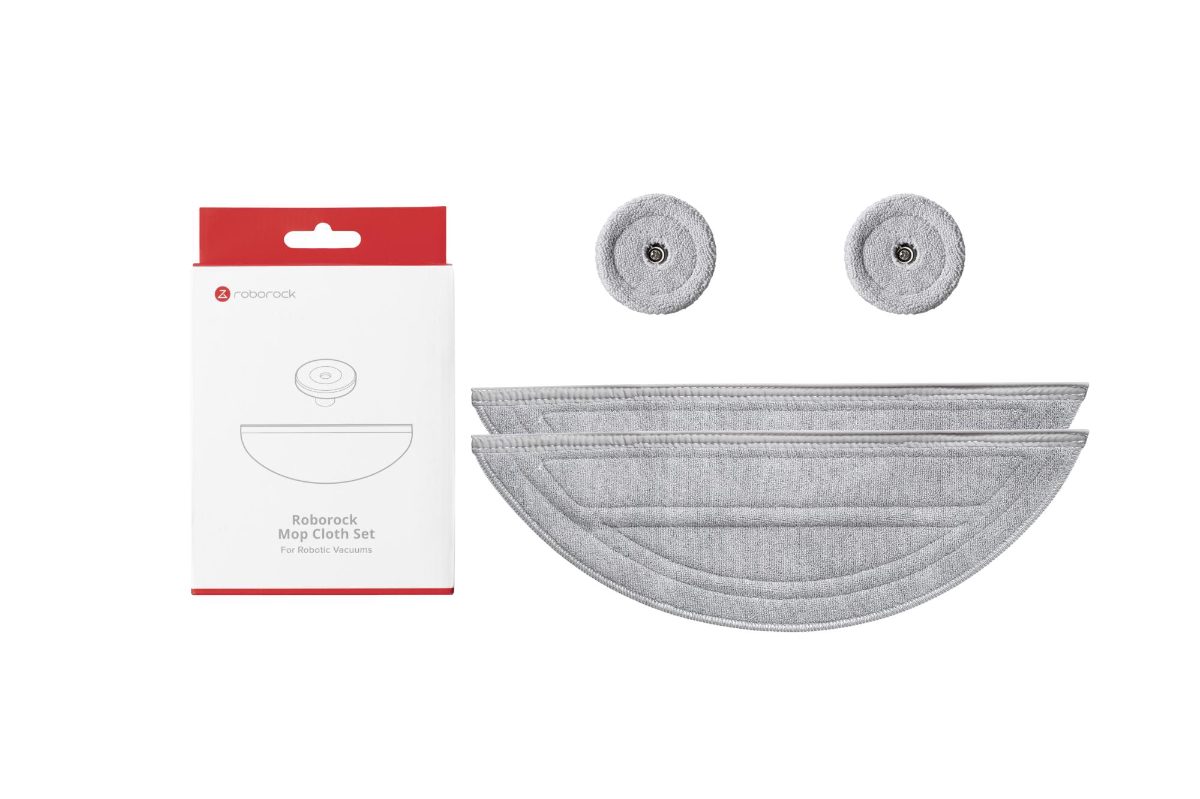 Vacuum Cleaner Accessory, ROBOROCK, Mop Cloth Set, For Saros 10, 8.02.0400