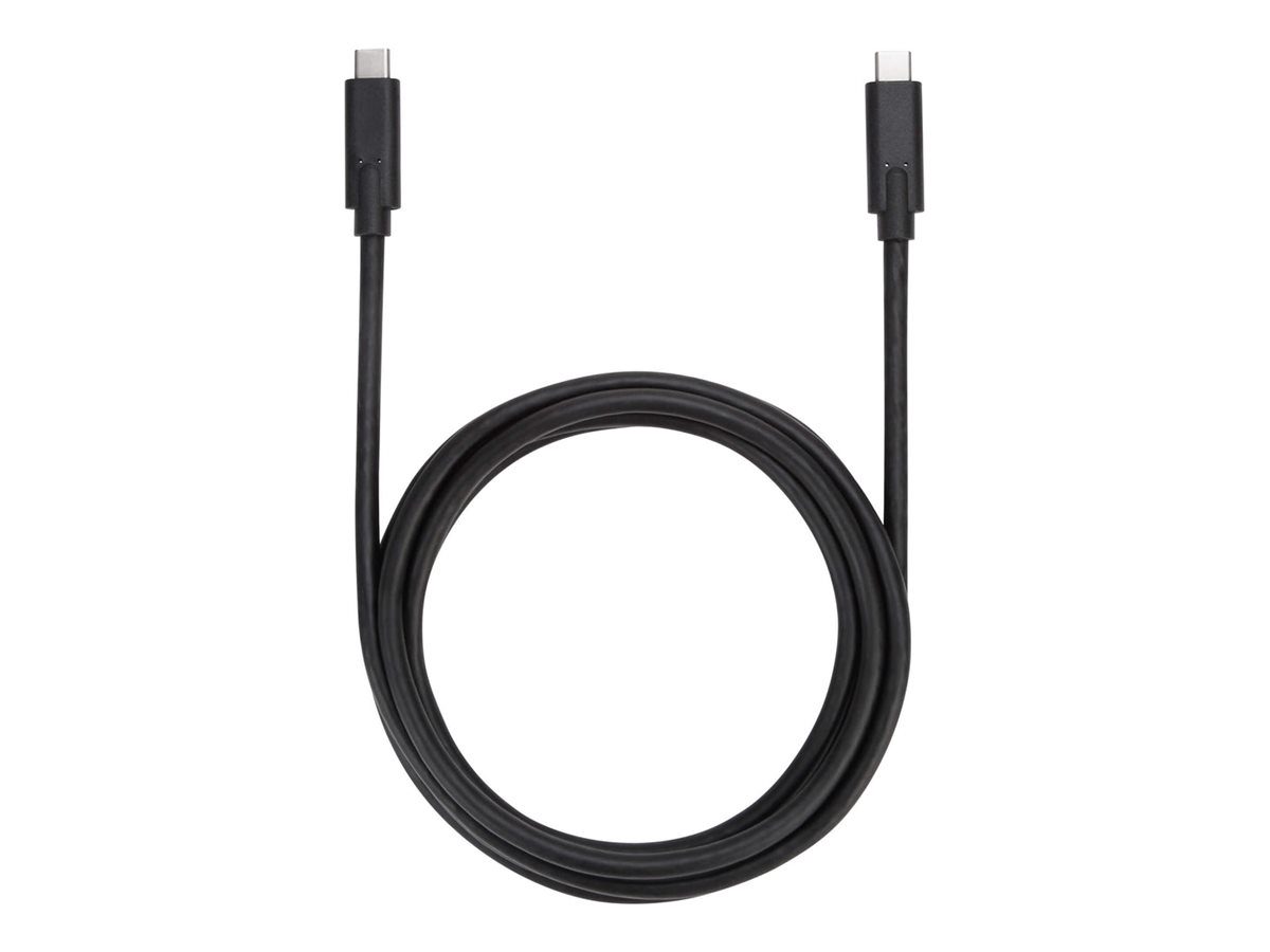 Targus 2 m USB-C To USB-C 3.1 Gen2 (5 Gbps 3 A 60 W) Cable - Black - B2B only, Targus