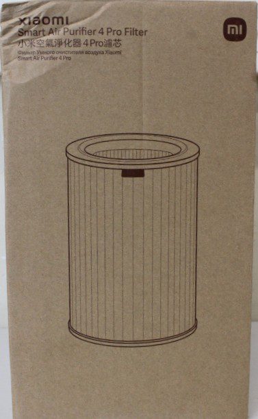 Smart Air Purifier 4 Pro Filter, HEPA filter, Black, DAMAGED PACKAGING, DENTED
