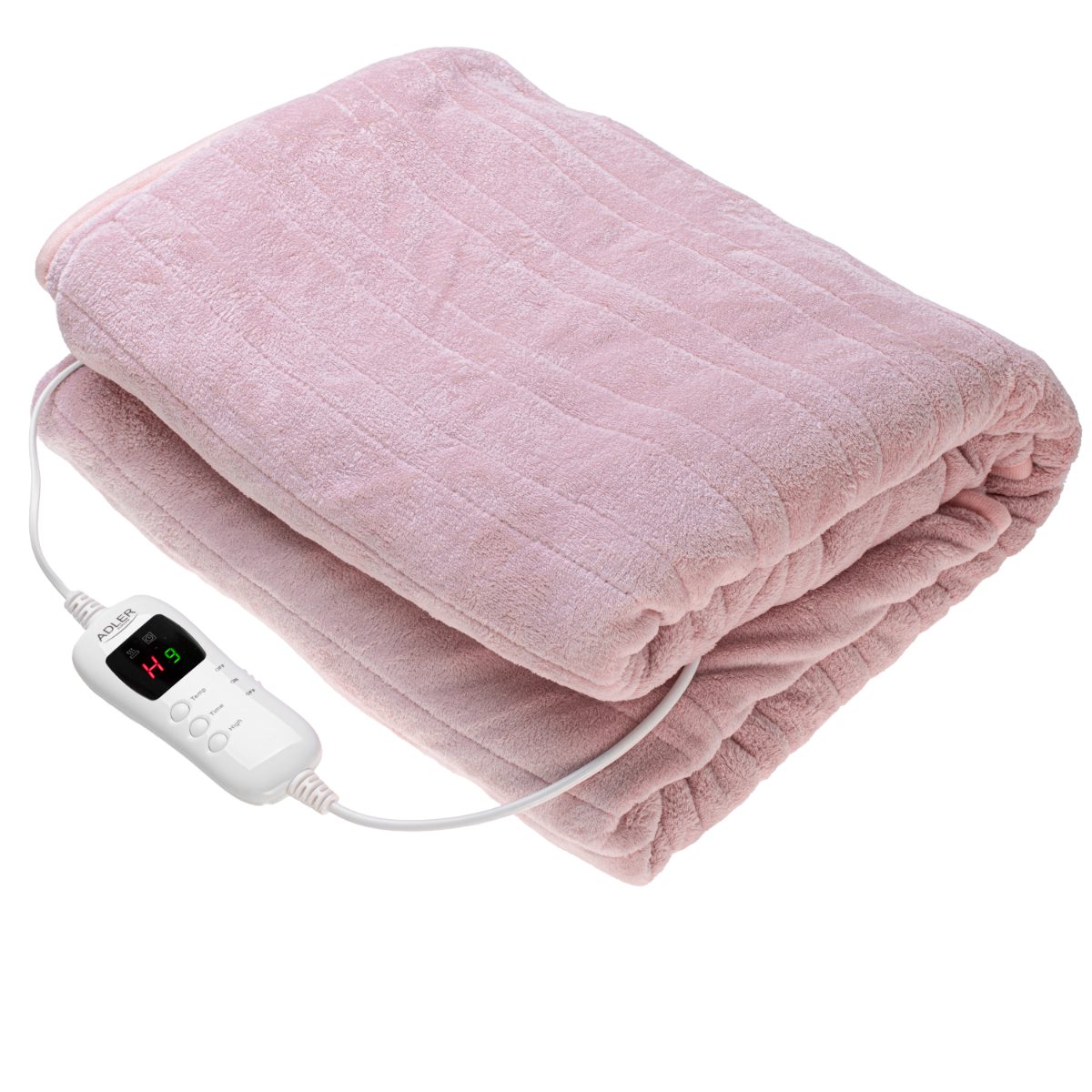 Electric heating throw-blanket, 160 x 180 cm, AD 7443, Number of heating levels 7, Number of persons 1, Remote control, Super soft double-faced coral fleece, 110-120 W
