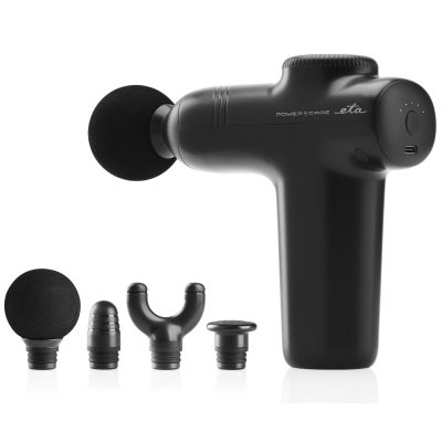 Mini Massage Gun, ETA166090000, Number of power levels 5, Black