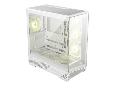 PC Case, MAG PANO 130R PZ WHITE, White, Mid-Tower