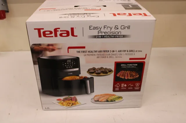 SALE OUT. | SALE OUT. TEFAL | Fryer Easy Fry and Grill | EY505815 | Power 1400 W | Capacity 4.5 L | Black | DAMAGED PACKAGING