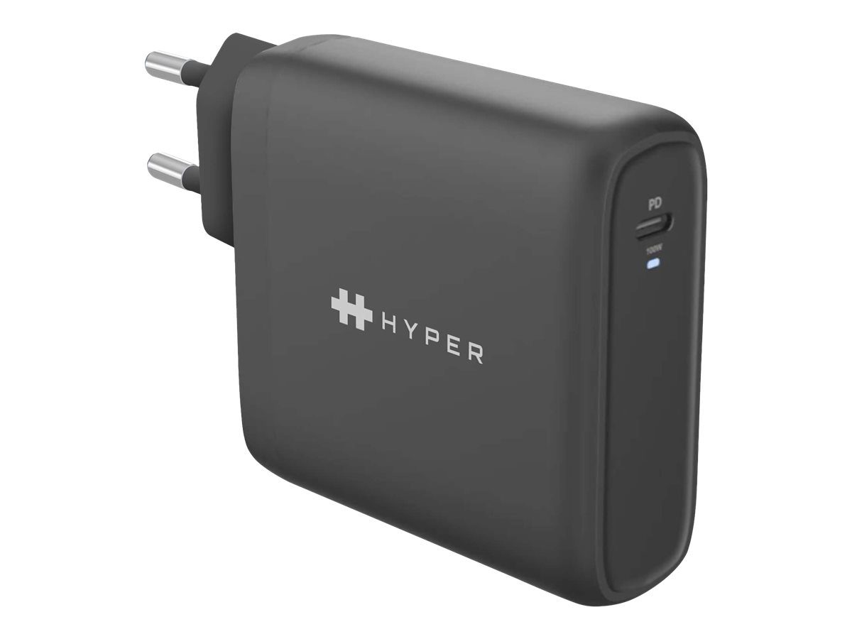 Hyper HyperJuice 100 W Single Port Gan Wall-Charger - EU only, Hyper