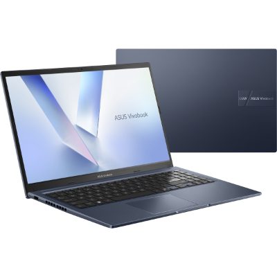 Asus Vivobook 15 M1502NAQ-KM034W, Quiet Blue, 15.6 ", IPS, FHD, 1920 x 1080 pixels, 60 Hz, Anti-glare, AMD Ryzen 5, 150, 16 GB, DDR5, Solid-state drive capacity 512 GB, AMD Radeon Graphics, Windows 11 Home, 802.11ax, Bluetooth version 5.4, Keyboard language Russian, Keyboard backlit, Warranty 24 month(s), Battery warranty 12 month(s)