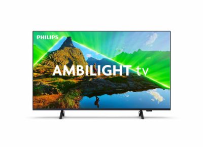 TV Set, PHILIPS, 43", 4K/Smart, 3840x2160, Wireless LAN, Bluetooth, Titan OS, Black, 43PUS8319/12