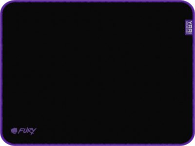 Fury Yari Speed L, Mouse pad, 300 x 400 mm, Black/Purple