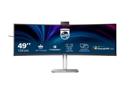 49B2U6903CH/00, 49 ", VA, Dual QHD, 32:9, 100 Hz, 4 ms, 5120 x 1440 pixels, 450 cd/m², HDMI ports quantity 2