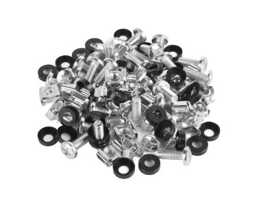 19" Mounting Screws Set (basket, washer, screw), 20 pcs
