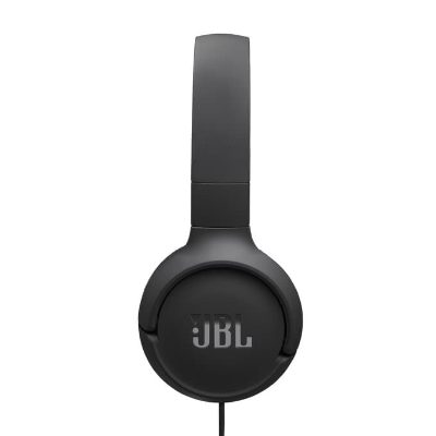 JBL Tune on-ear austiņas ar USB, melnas