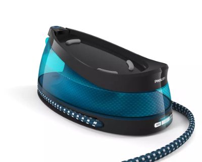PHILIPS PerfectCare Compact Tvaika ģeneratora gludeklis (zils)