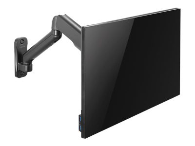 Wall mount, Tilt, swivel, rotate, 17-32 ", Maximum weight (capacity) 9 kg, Black