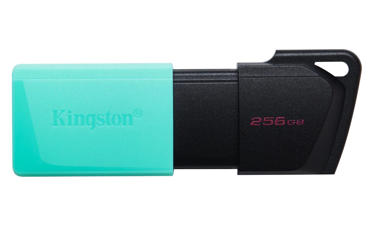 USB Flash Drive, DataTraveler Exodia, 256 GB, USB Type-A, Black/Teal