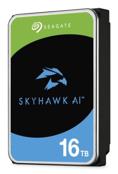 HDD, SEAGATE, SkyHawk, 16TB, SATA 3.0, 512 MB, 7200 rpm, 3,5", ST16000VE004