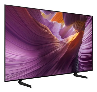 TV Set, SAMSUNG, 77 ", 4K Ultra HD, 3840 x 2160 pixels, Flat, 16:9, OLED, QE77S85FAEXXH