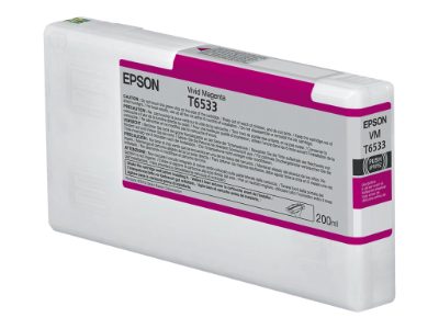 Epson T6533, Ink Cartridge, Vivid Magenta