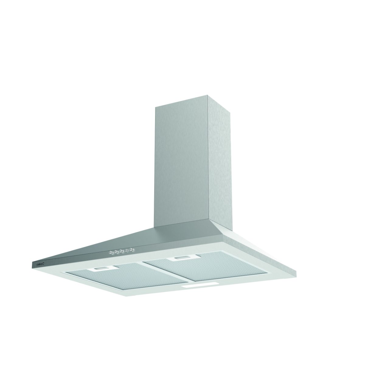 CATA Hood, VK 6000 X, Wall mounted, Energy efficiency class A, Width 60 cm, 395 m³/h, Mechanical control, LED, Inox