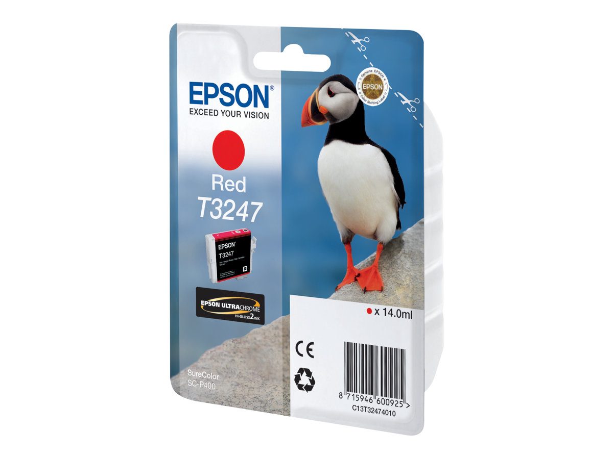 Epson T3247, Ink Cartridge, Red