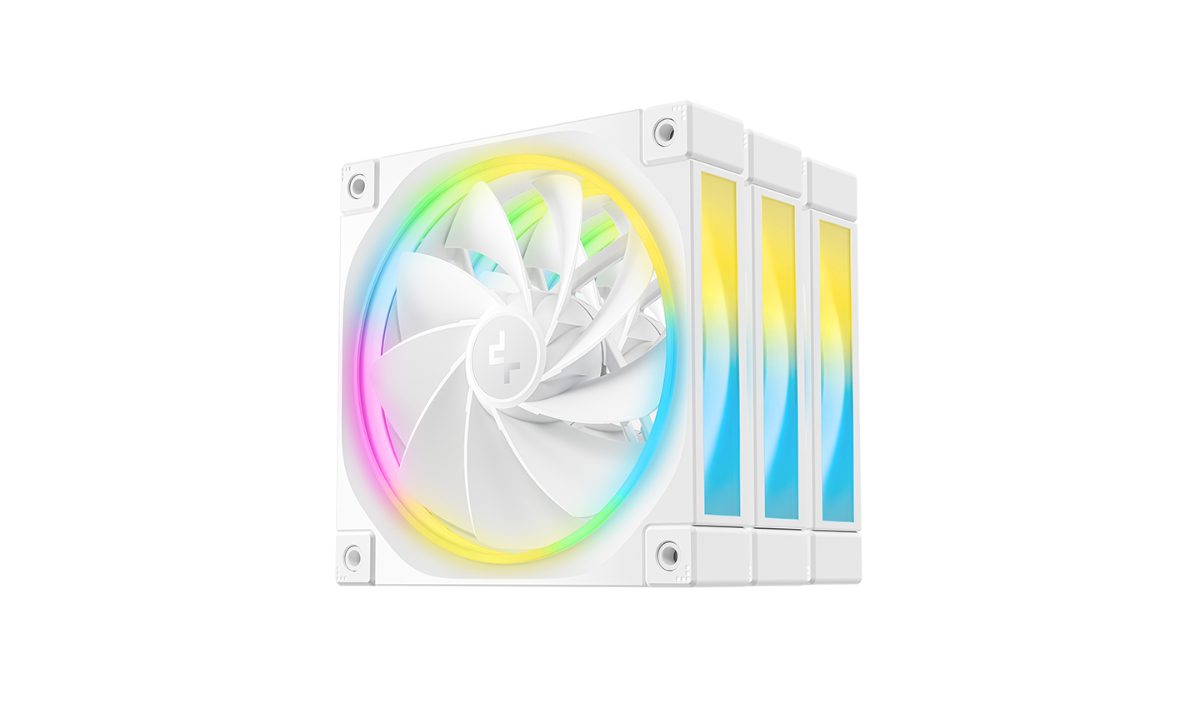 Deepcool Fan, FL12R WH 3 IN 1, White