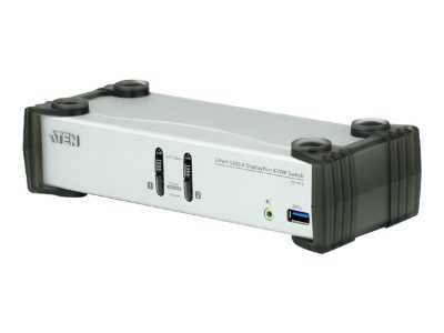 Aten CS1912 2-Port USB 3.0 DisplayPort KVMP™ Switch (Cables included), Aten, 2-Port USB 3.0 DisplayPort KVMP Switch (Cables included), CS1912