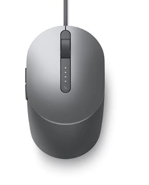 Laser Mouse, MS3220, wired, Wired - USB 2.0, Titan Grey