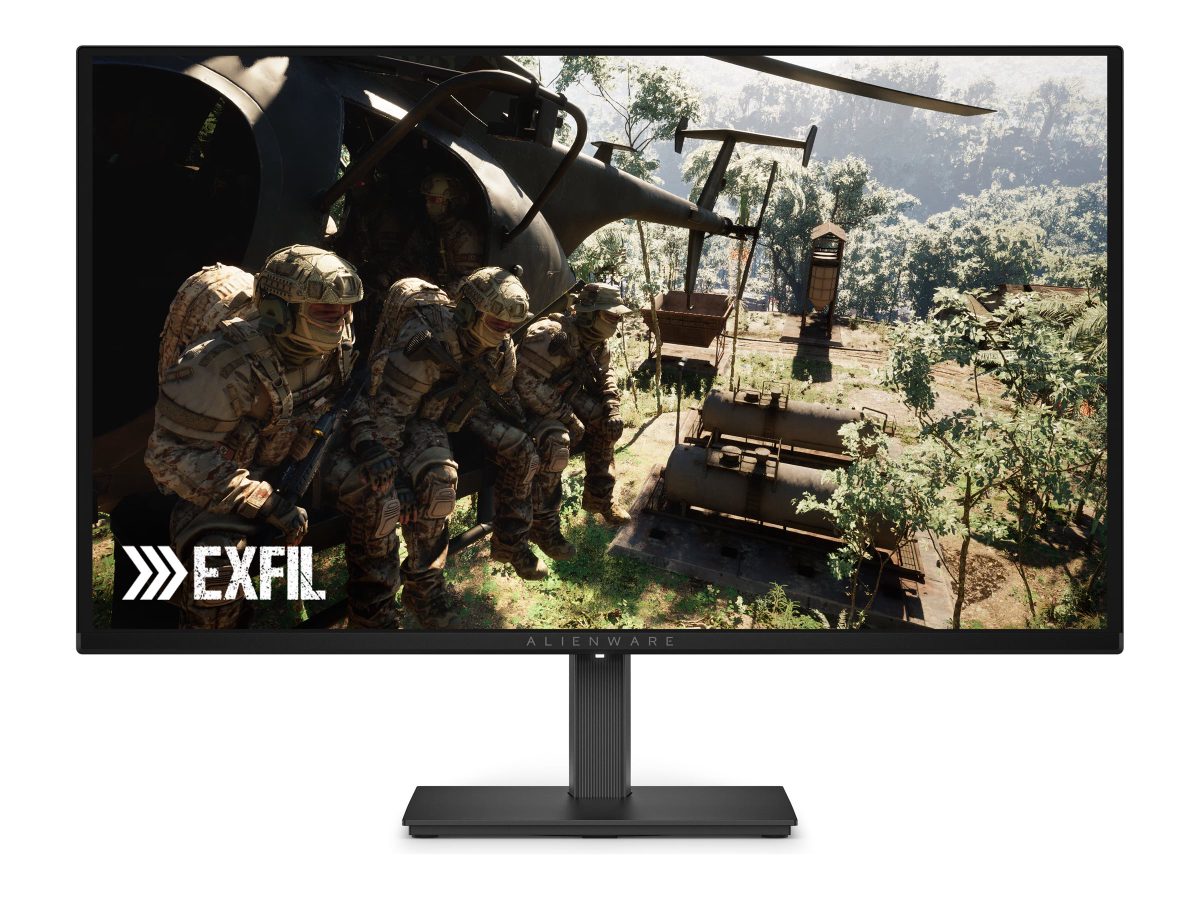 Alienware AW2726DM, 27 ", QD-OLED, QHD, 16:9, 240 Hz, 0.03 ms, 2560 x 1440 pixels, 200 cd/m², HDMI ports quantity 2, Black