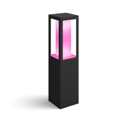 Philips Hue WCA Impress Outdoor Pedestal Lantern, 8 W, 2000-6500 Hue White Colour Ambiance