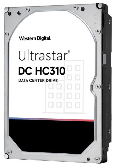 HDD, WESTERN DIGITAL ULTRASTAR, Ultrastar DC HC310, HUS726T6TAL5204, 6TB, SAS, 256 MB, 7200 rpm, 3,5", MTBF 2000000 hours, 0B36047