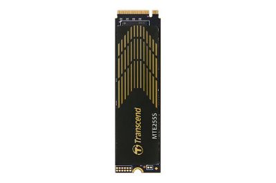 SSD, TRANSCEND, 2TB, PCIe Gen4, NVMe, NAND flash technology 3D NAND, Write speed 6500 MBytes/sec, Read speed 7400 MBytes/sec, Form Factor M.2, TBW 1200 TB, MTBF 200000 hours, TS2TMTE255S