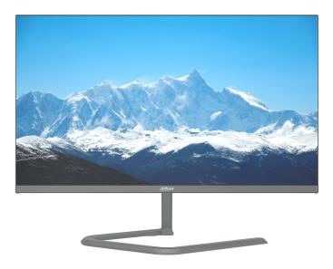 LCD Monitor, DAHUA, 23.8 ", 1920 x 1080 pixels, Full HD, Native aspect ratio 16:9, LED, Flat, DHI-LM24-C201P